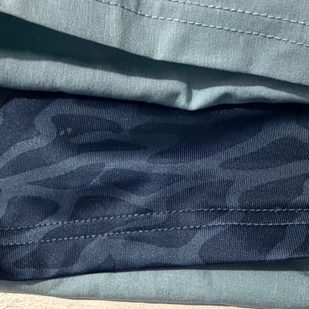 BURLEBO Light Blue Men's Shorts - Picture 4 of 11
